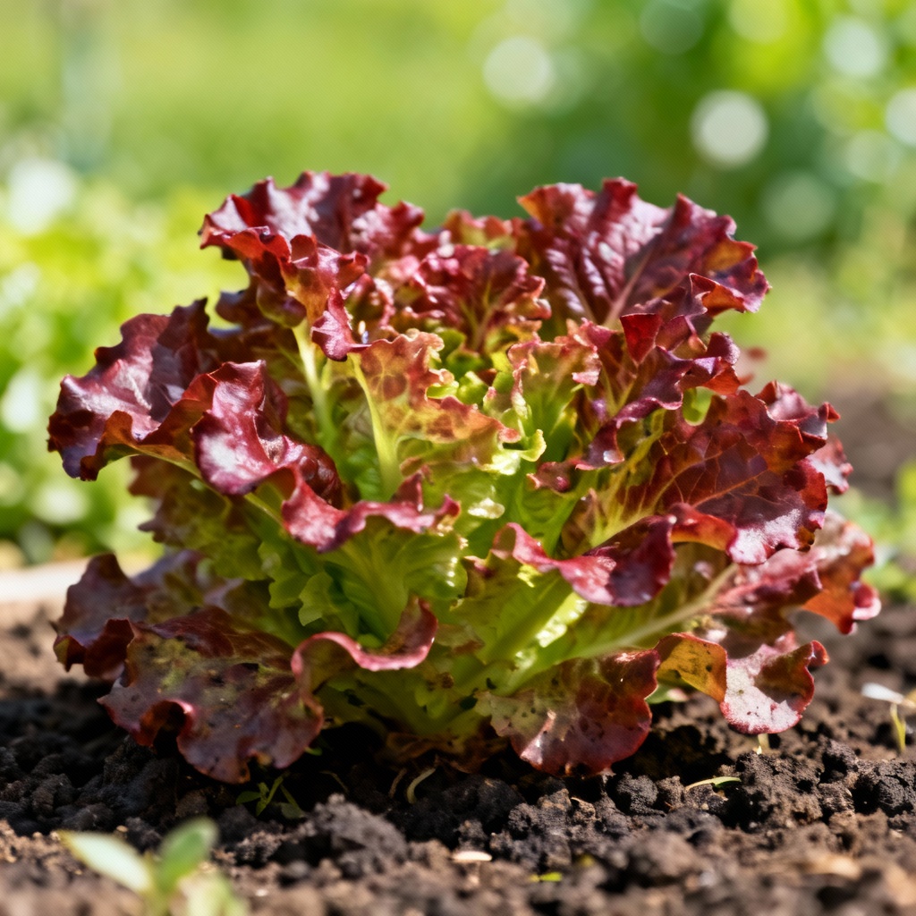 Laitue Feuille De Chene Rouge