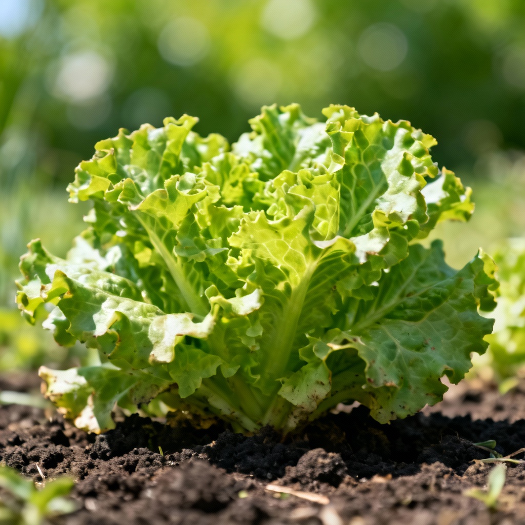 Laitue Feuille De Chene Verte